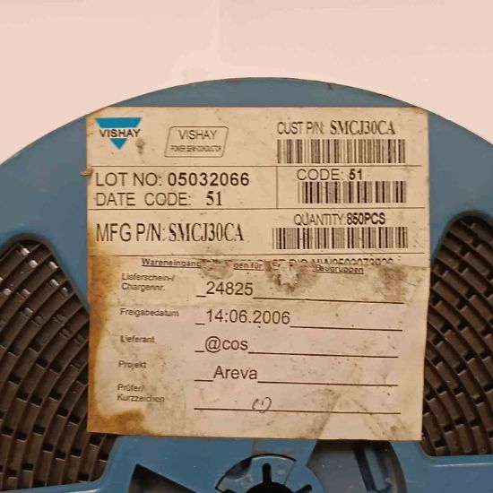 SMCJ30CA 30V 1500W DO214AB VISHAY DİYOT resmi