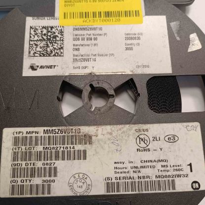 MM5Z6V8T1G 6.8V SOD523 ZENER DİYOT resmi