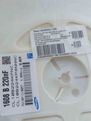 CL10B224KP8NNNC 220NF 10V 603 X7R SAMSUNG SMD SERAMİK KONDANSATÖR resmi