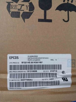 B72214S251K551V87 VARISTOR S14K250 resmi