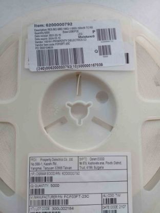 FCF03FT-23C 16K9 603 OSRAM SMD DİRENÇ resmi