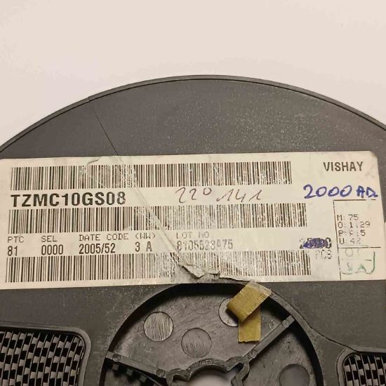 TZMC10GS08 10V 0.5W VISHAY ZENER DİYOT resmi