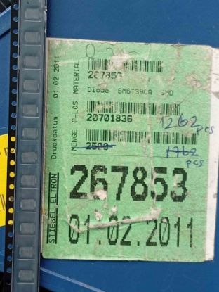 SM6T39CA 39V 600W Transil DİYOT resmi