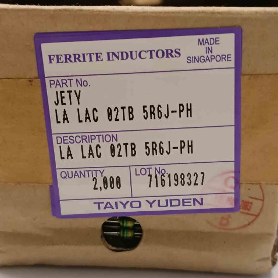 LALAC02TB 5R6 5,6UH DİRENÇ TİPİ BOBİN resmi