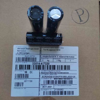 ECR2WDE151MKP751850 150MF 450V resmi