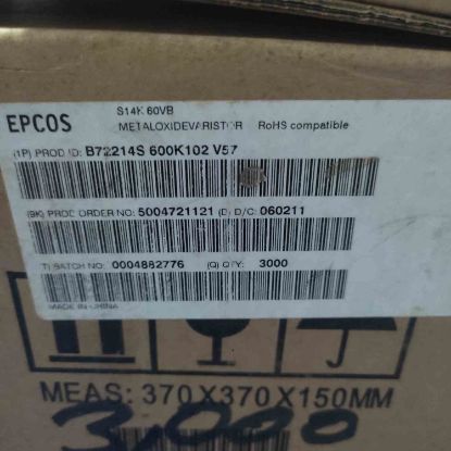 B72214S600K101 VARISTOR KONDANSATÖR resmi