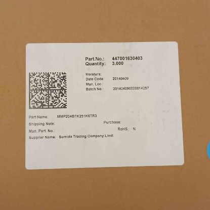 MMP204BTK251K6TR3 251K 0204 SMD DİRENÇ resmi