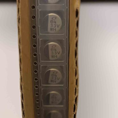 UWH1V330MCQ1GS 33MF 35V 8x6.2 NICHICON SMD KONDANSATÖR resmi