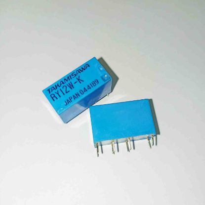 RY12W-K 12V 1A 8PIN TAKAMISAWA Telekom RÖLE resmi