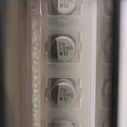 UWD1C101MCQ1PS 100MF 16V 6.3x5.8 NICHICON SMD KONDANSATÖR resmi