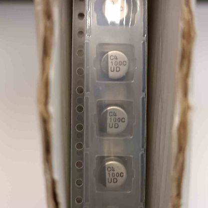 UUD1C101MCR1GS 100MF 16V 6.3X5.8 NICHICON SMD KONDANSATÖR resmi