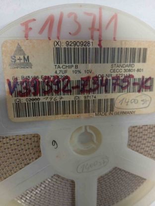 B45196E2475K209 4.7MF 10V B S+M TANTAL KONDANSATÖR resmi