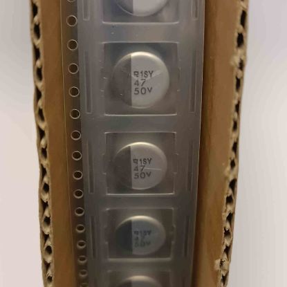 EMVY500ADB470MJAOS 47MF 50V 10x10 NIPPON SMD KONDANSATÖR resmi