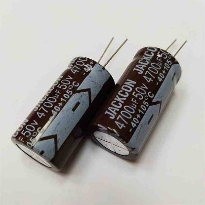 4700MF 50V 22x42 JACKSON ELKO KONDANSATÖR resmi