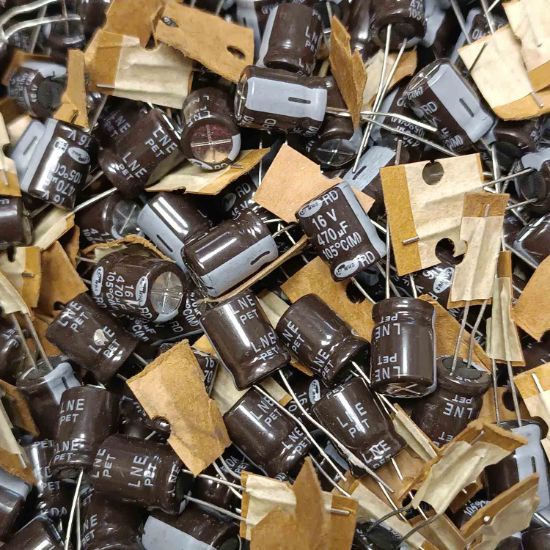 470MF 16V 10x15 SAMWHA ELKO KONDANSATÖR resmi