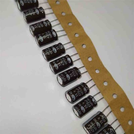 470MF 35V 10x16 SAMWHA ELKO KONDANSATÖR resmi