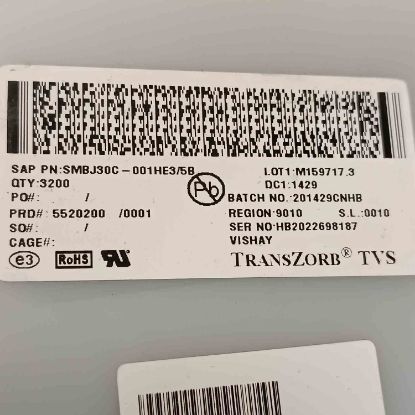 SMBJ30C-001HE3/5B 30V 600W SMD Transil DİYOT resmi