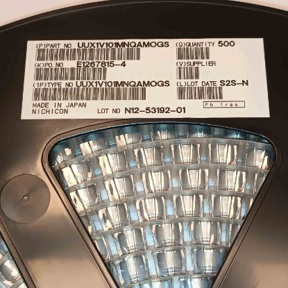 UUX1V101MNQAM0GS 100MF 35V 10x10 NICHICON SMD KONDANSATÖR resmi