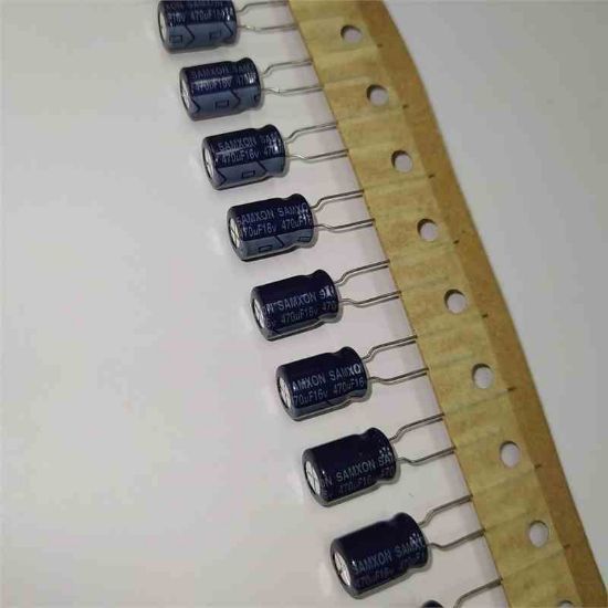 470MF 16V 8x12 SAMXON ELKO KONDANSATÖR resmi