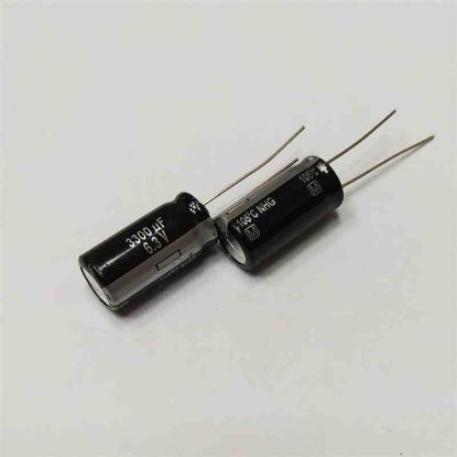 3300MF 6.3V 10x20 MATSUSHITA ELKO KONDANSATÖR resmi