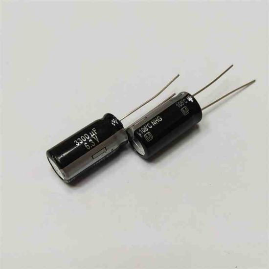 3300MF 6.3V 10x20 MATSUSHITA ELKO KONDANSATÖR resmi