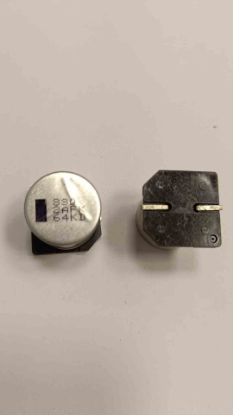 3302AFK64KC 330MF SMD KONDANSATÖR resmi