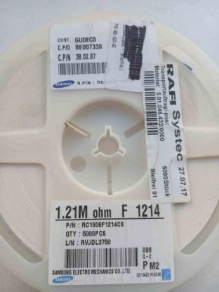 RC1608F1214CS 1.21M 603 SAMSUNG DİRENÇ resmi