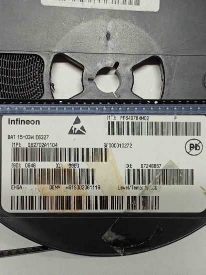 BAT-1503WE6327 4V 100mV SOD-323 DİYOT resmi