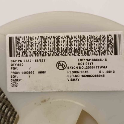 SS32-E3/57T 3A 20V SCHOYKY DİYOT resmi