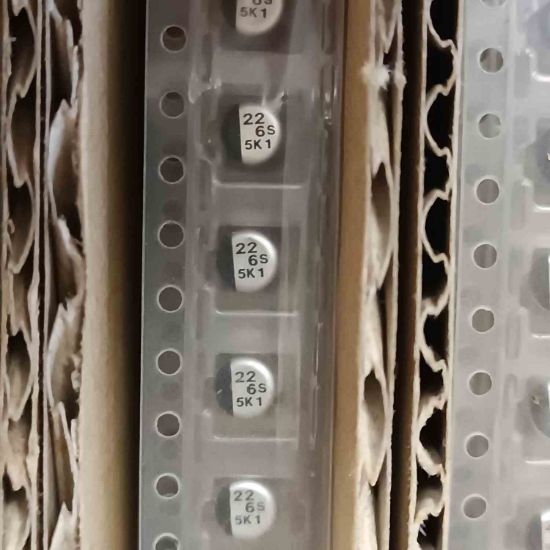 ECEV0JA220SR 22MF 6.3 4X5.4 PANASONIC SMD KONDANSATÖR resmi