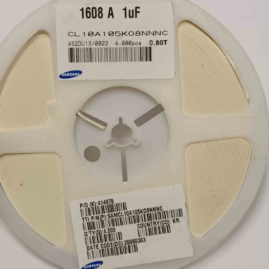 CL10A105K08NNNC 1MF 16V SMD SERAMİK KONDANSATÖR resmi