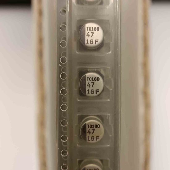 RC1C476M6L005VR280 47MF 16V 6.3x5 SAMWHA SMD KONDANSATÖR resmi