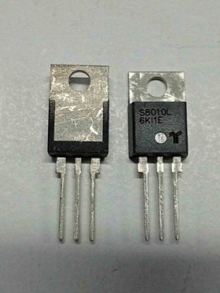 S8010L 10A 800V TO220 Scr TRİYAK TRİSTÖR resmi