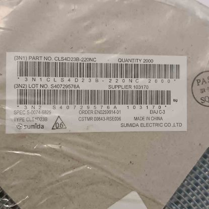 CLS4D23B-220NC 22uH 0.85A SUMIDA SMD BOBİN resmi