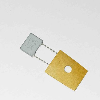 100NF 100V 7.5mm BC POLYESTER KONDANSATÖR resmi