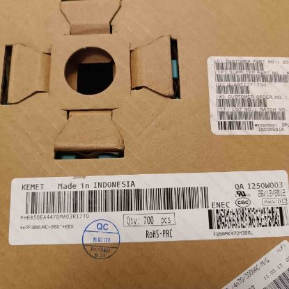 PHE850EA4470MA03R17T0 4.7NF 300VAC 10mm KEMET POLYESTER KONDANSATÖR resmi
