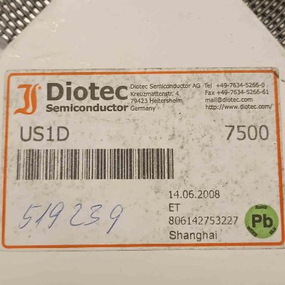 US1D 200V 1A DO-214AC DIOTEC DİYOT resmi