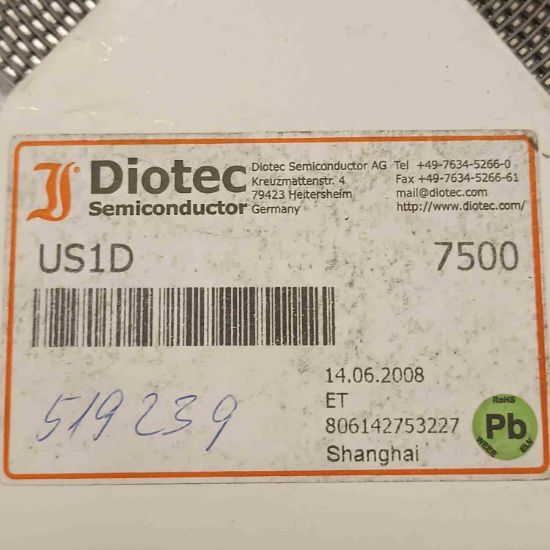 US1D 200V 1A DO-214AC DIOTEC DİYOT resmi