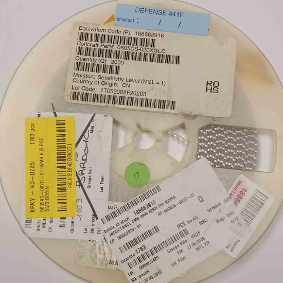 0805AS-082G-01 85MH 805 PCE SMD BOBİN resmi