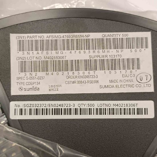 CDEP134NP-3R6MC-H 3,6uH 7,5A 100KHz SUMIDA SMD BOBİN resmi