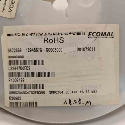 SMM02045047KB3E3 47K 204 VISHAY SMD DİRENÇ resmi