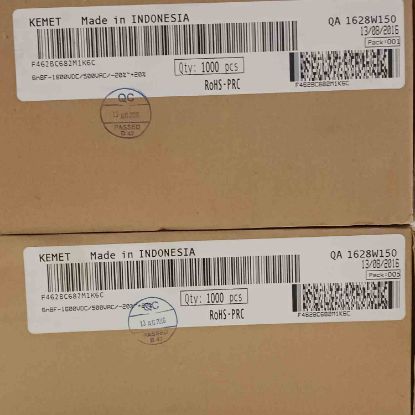 F462BC682M1K6C 6.8NF 1600V 15 0.2 KEMET POLYESTER KONDANSATÖR resmi