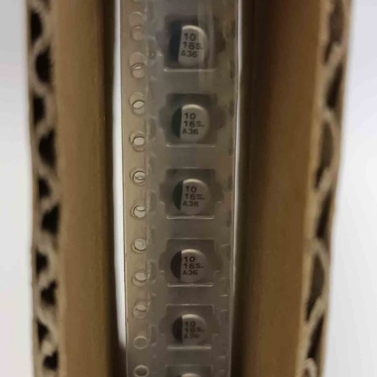 EEE1CA100SR 10MF 16V 4x5 PANASONIC SMD KONDANSATÖR resmi