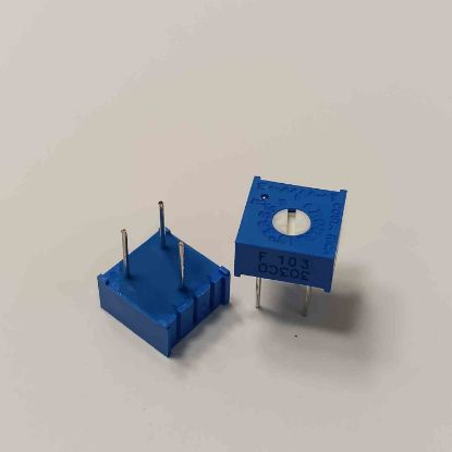 3386F-1-103LF 10K 3386 BOURNS TRİMPOT DİRENÇ resmi