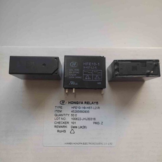 HFE10-1/9-HST-L2-R 9V 50A 1NO 5PIN  resmi