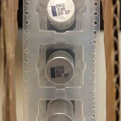 NACZF331M35V 330MF 35V 12.5x17 NIPPON SMD KONDANSATÖR resmi