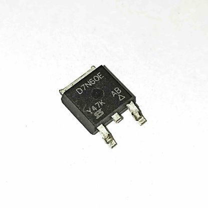 D7N60E 7A 600V TO252 MOSFET TRANSİSTÖR resmi