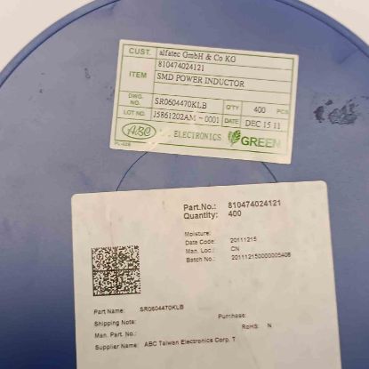 SR0604470KLB 47 uH 0,72A 5,6x4,5 SMD BOBİN resmi