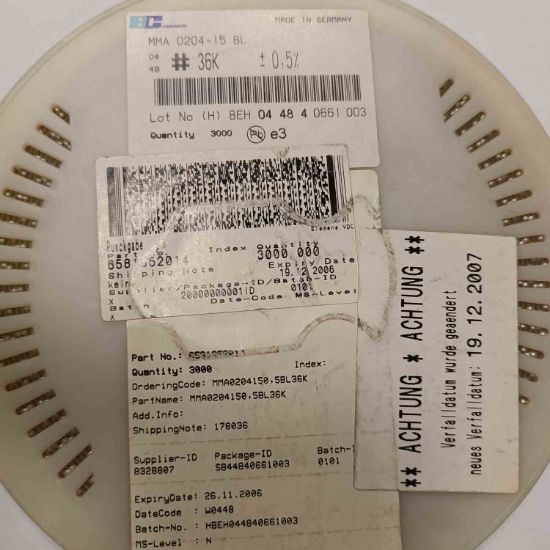 MMA0204-15BL 36K BC SMD DİRENÇ resmi