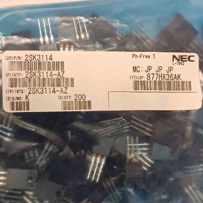 2SK3114-AZ 4A 600V TO220F NEC MOSFET TRANSİSTÖR resmi